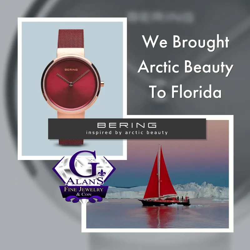“We brought arctic beauty to Florida” watch ad
